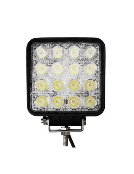 Set 2 proiectoare LED auto offroad 48W, 16 LED, 12V-24V