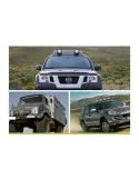 Set 2 proiectoare LED auto offroad 48W, 16 LED, 12V-24V