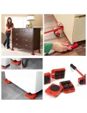 Set transportat si ridicat mobila, capacitate 150 kg red-mag.ro