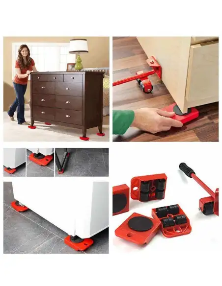 Set transportat si ridicat mobila, capacitate 150 kg red-mag.ro