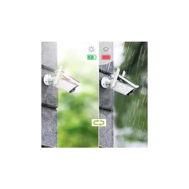 Camera de supraveghere IP Wireless HD cu panou solar red-mag.ro