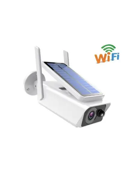 Camera de supraveghere IP Wireless HD cu panou solar red-mag.ro