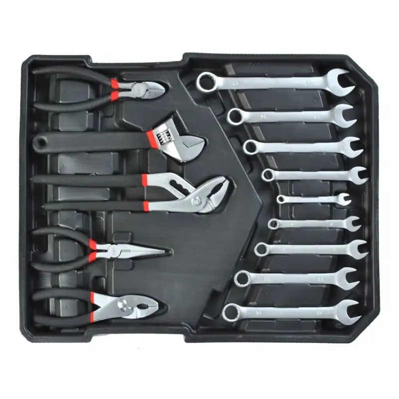 Trusa profesionala de scule cu 256 piese red-mag.ro