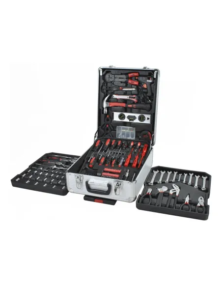 Trusa profesionala de scule cu 256 piese red-mag.ro