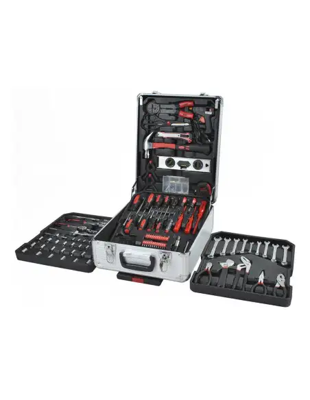 Trusa profesionala de scule cu 256 piese red-mag.ro