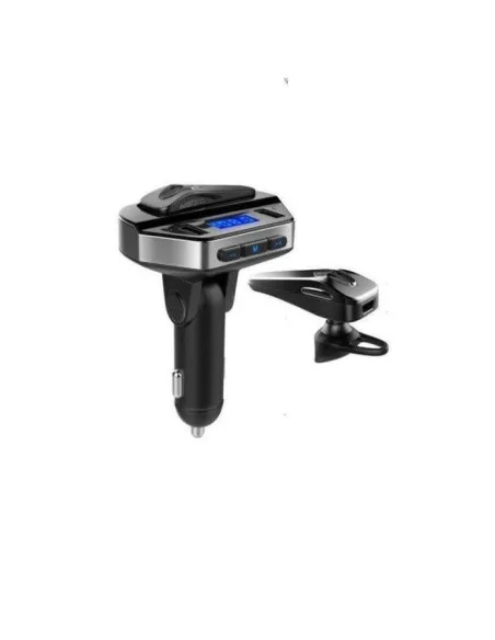 Kit modulator MP3 + Handsfree cu casca bluetooth V4.2+ EDR