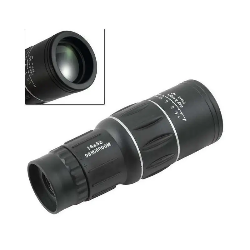 Monoclu zoom 16X, obiectiv 52 mm red-mag.ro