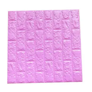 Set 5 Buc Tapet autoadeziv 3D (design caramida), 70*77cm, 3D 2