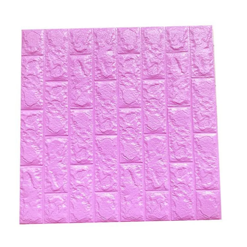 Set 5 Buc Tapet autoadeziv 3D (design caramida), 70*77cm, 3D