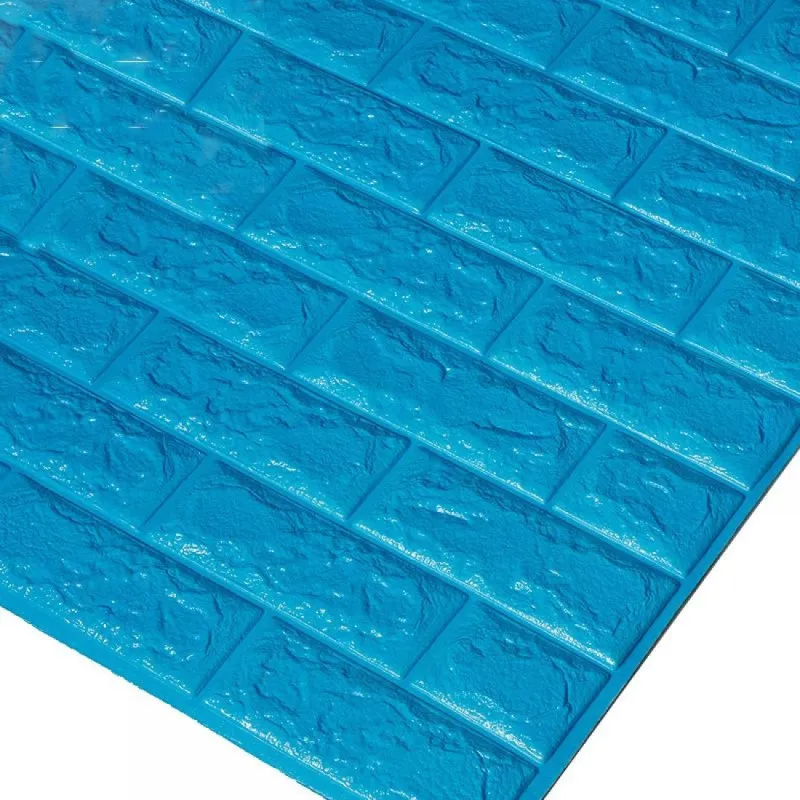 Set 5 Buc Tapet autoadeziv 3D (design caramida), 70*77cm, 3D