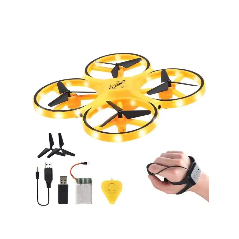 Drona anticoliziune, Quadcopter, Inductie, Gesture Control