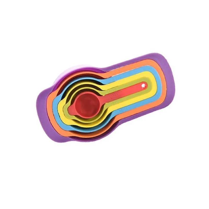 Set 6 linguri masurare ingrediente, diverse marimi