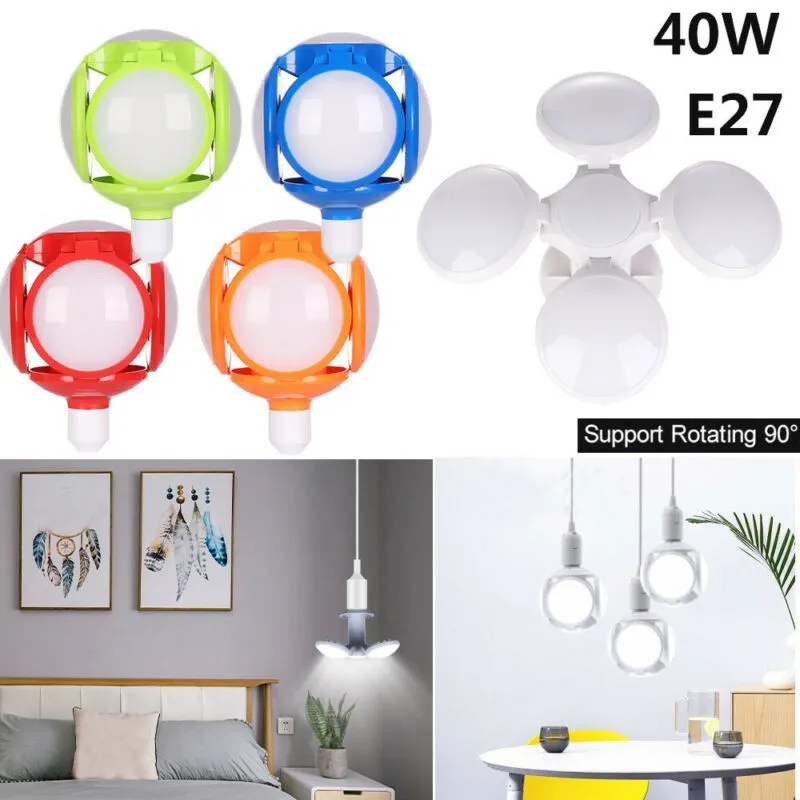 Bec pliabil LED 40W minge de fotbal red-mag.ro