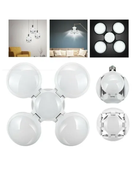 Bec pliabil LED 40W minge de fotbal red-mag.ro