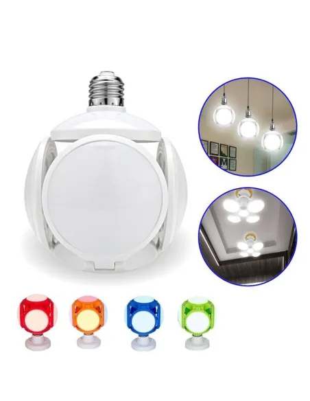 Bec pliabil LED 40W minge de fotbal red-mag.ro