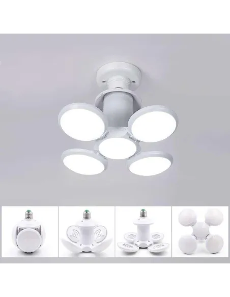 Bec pliabil LED 40W minge de fotbal red-mag.ro