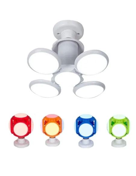 Bec pliabil LED 40W minge de fotbal red-mag.ro