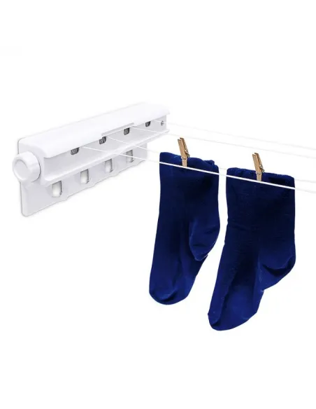 Uscator de rufe retractabil cu 4 sarme red-mag.ro