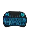 Tastatura iluminata Wireless I8 Air Mouse cu touchpad red-mag.ro