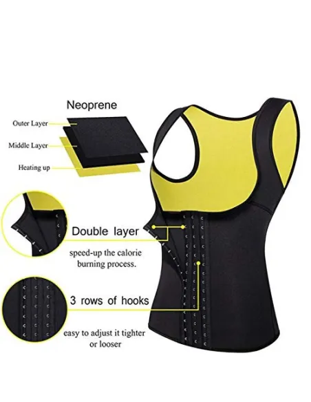 Corset modelator cu bretele - S, M, L, XL, XXL red-mag.ro