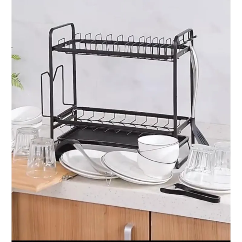 Suport vase vintage cu tavita de uscare Dish