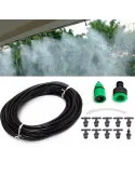 Kit pentru racit terasa, cu vapori de apa, furtun de 20 m si 20