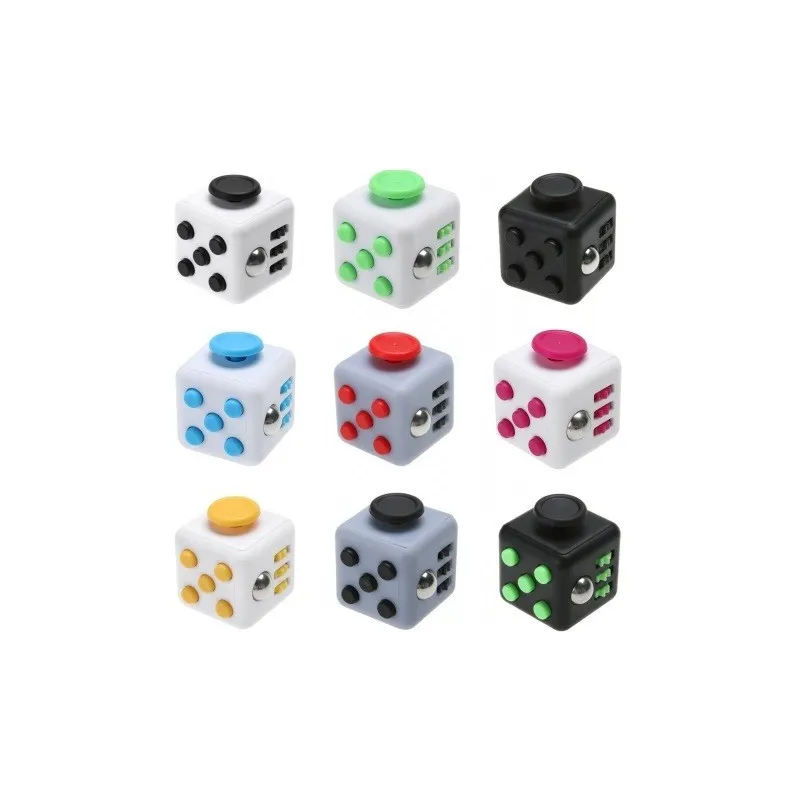 Cub antistres, Fidget cube, diverse culori red-mag.ro
