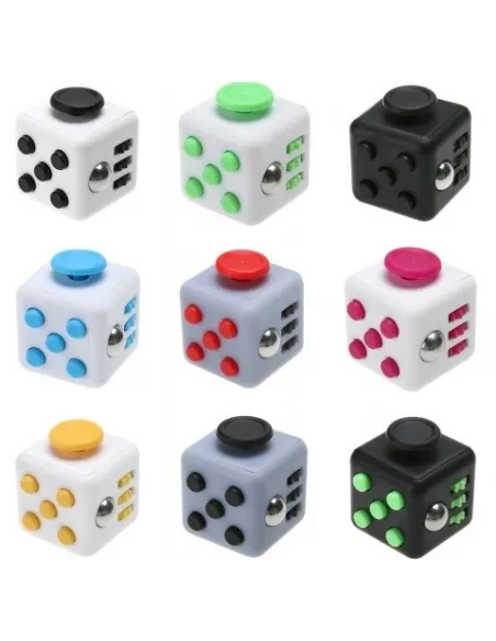 Cub antistres, Fidget cube, diverse culori red-mag.ro