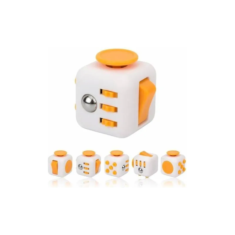 Cub antistres, Fidget cube, diverse culori red-mag.ro