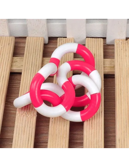 Jucarie tangle FIDGET, antistres, antifumat red-mag.ro
