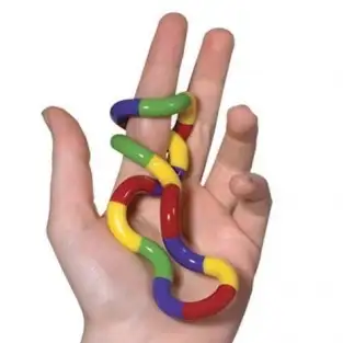Jucarie Tangle Fidget Toy, antistres red-mag.ro