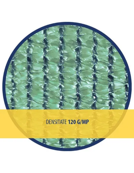 PLASA UMBRIRE 2 x 50 M - VERDE - 120 g/mp red-mag.ro