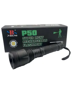 Lanterna Led P50 2021,Zoom, 3 moduri 2 acumulatori 18650