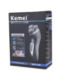 Aparat ras 3 capete 3D Kemei KM - 890, reîncărcabil red-mag.ro