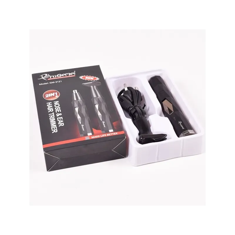 Trimer 2 in 1 ProGemei GM-3121 red-mag.ro