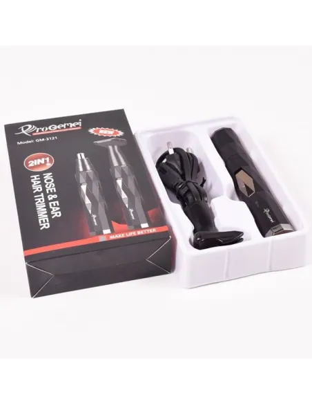 Trimer 2 in 1 ProGemei GM-3121 red-mag.ro