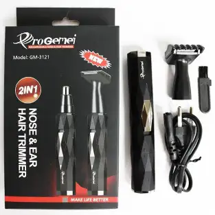 Trimer 2 in 1 ProGemei GM-3121 red-mag.ro 2