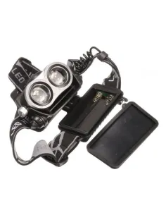 Lanterna cap LED CREE IPX-6, 2 x Acumulator 18650, USB