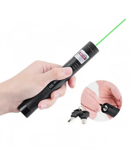 Laser Led Verde HY 303, 1km red-mag.ro