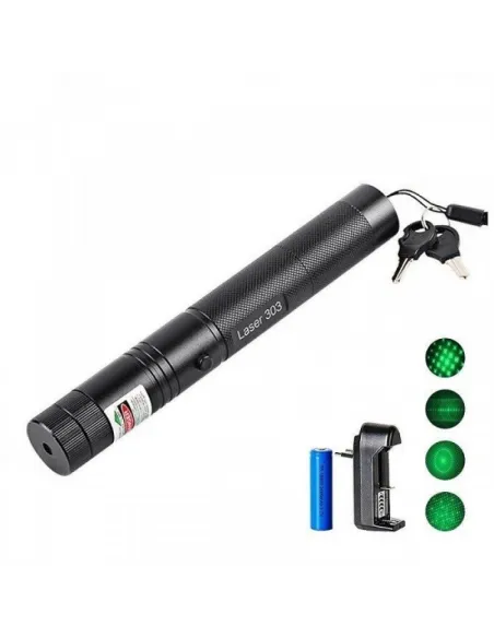 Laser Led Verde HY 303, 1km red-mag.ro