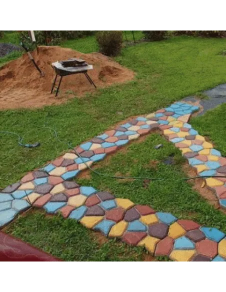 Sablon pentru pavele neregulate, matrita pentru piatra