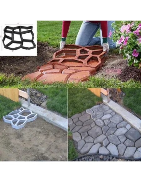 Sablon pentru pavele neregulate, matrita pentru piatra