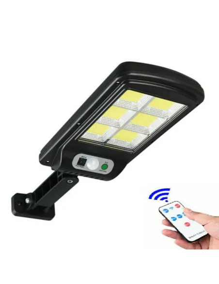 Proiector solar 120 COB LED cu telecomanda red-mag.ro