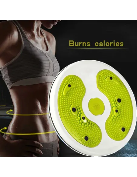 Disc rotativ cu corzi pentru fitness, Waist Twisting