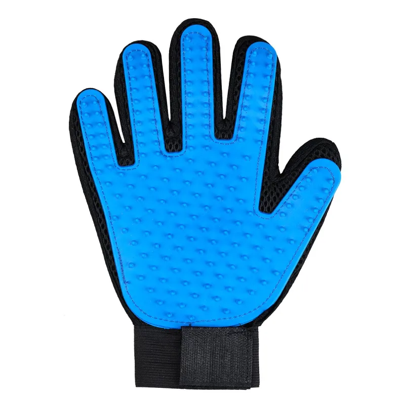 Manusa cu perie pentru animale red-mag.ro