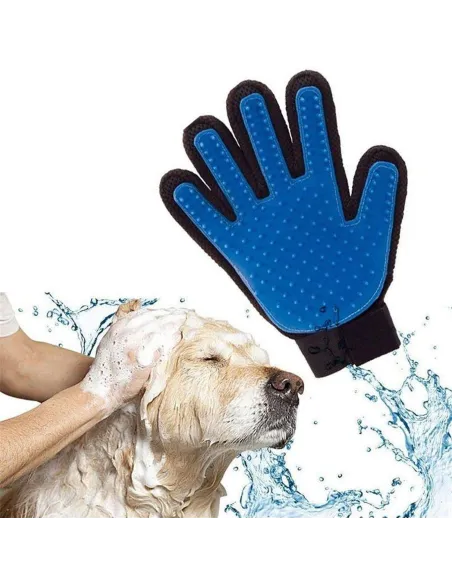 Manusa cu perie pentru animale red-mag.ro