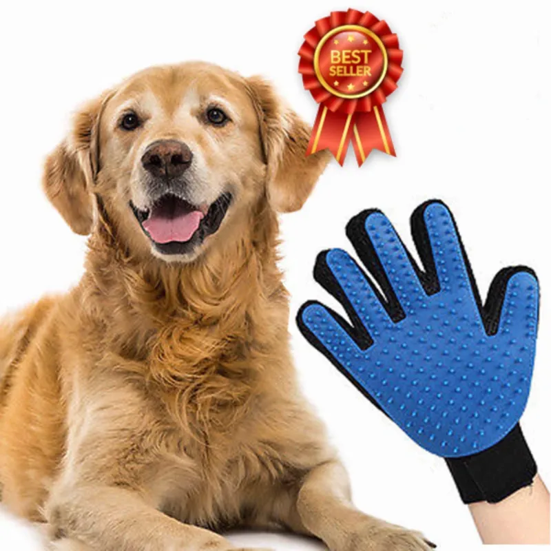 Manusa cu perie pentru animale red-mag.ro