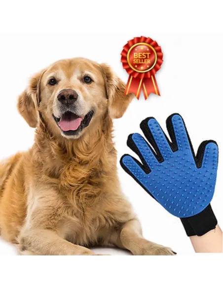 Manusa cu perie pentru animale red-mag.ro