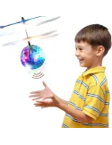 Bila Flying Ball elicopter cu inducție cu infraroșu si lumini