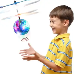 Bila Flying Ball elicopter cu inducție cu infraroșu si lumini 2